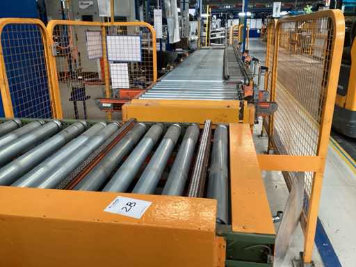 Motorized roller conveyors