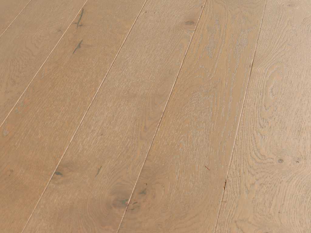 23 m2 Multiplank oak parquet - 1090 x 127 x 14 mm