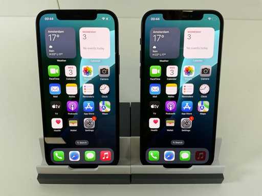 Apple iPhone 12 - 64 GB - Black (2x)