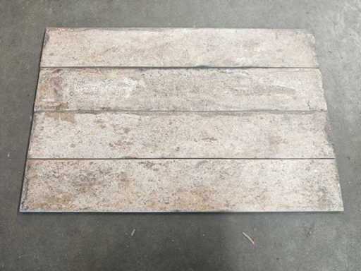 Carrelage de sol Bruno Bricklane Coem 10,1x61,4 cm 23,44 m²