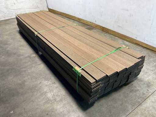 Bamdura Composite decking board - Marrone - 360x14,3x2,2 cm (114x)