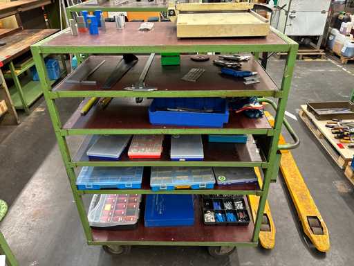   Tool trolley with contents
