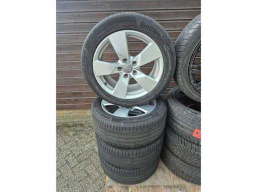 Continental ContiSportContact 5 x Audi tt s-line Car tire with rim (4x)