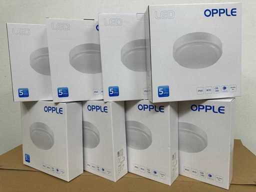 Opple - LED-WM R300-15W-EM3 wand-/plafondlampen (8x)