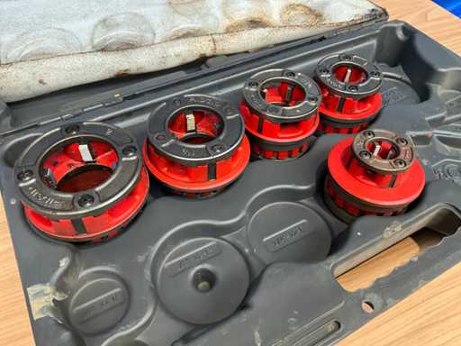 Ridgid Draadsnijkoppen set