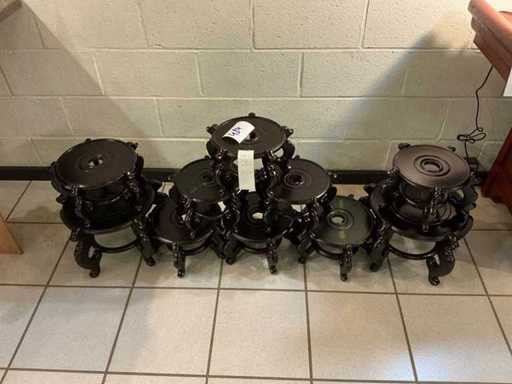 High pedestals (10x)