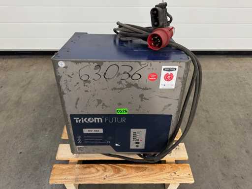 2020 Tricom Futur 48V 80A 625Ah Ładowarka akumulatorów Elektryczny wózek widłowy