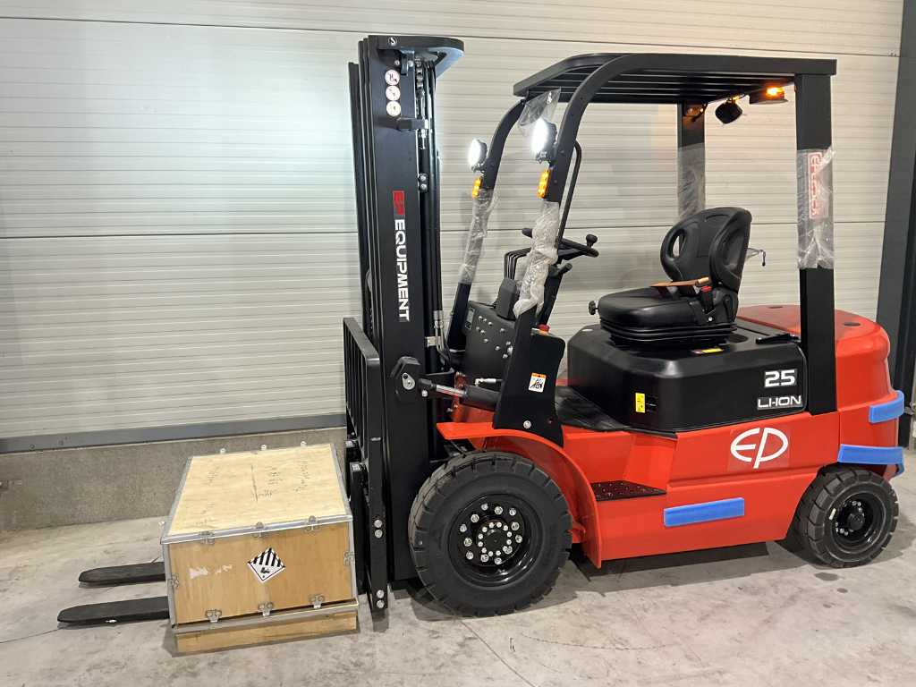 2024 EP EFL 252 X Forklift + Extra Battery Pack