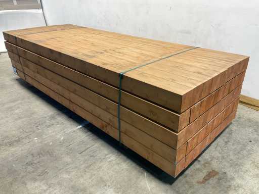 Redvision gehobelter Pfosten geklebt 300x12x12 cm (25x)
