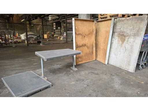 Table et planches
