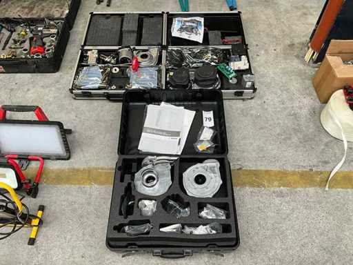 Boîtier de service chauffage central (3x)