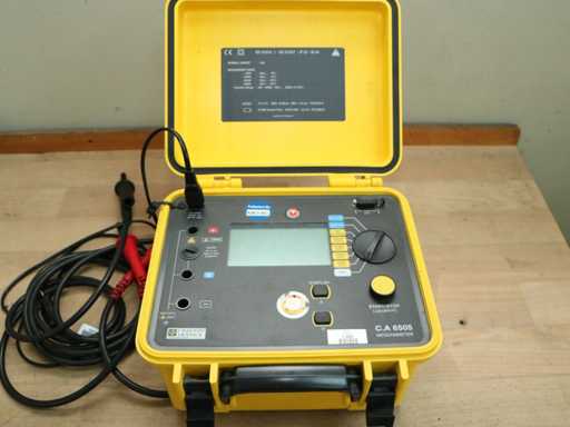 CHAUVIN ARNOUX – C.A 6505 – Mégomètre