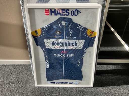 Signed Cycling Jersey The Wolfpack Maes