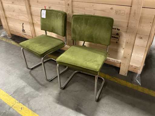 ZUIVER Chaise de salle à manger (2x)