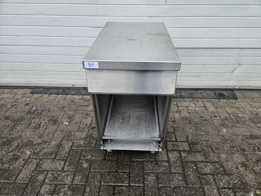 Dulap de lucru din o?el inoxidabil