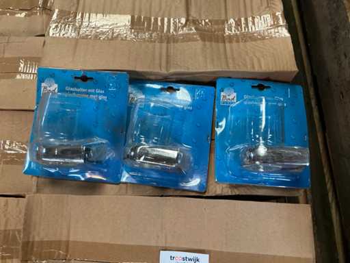 Porte-verre Perle de bain avec verre (96x)