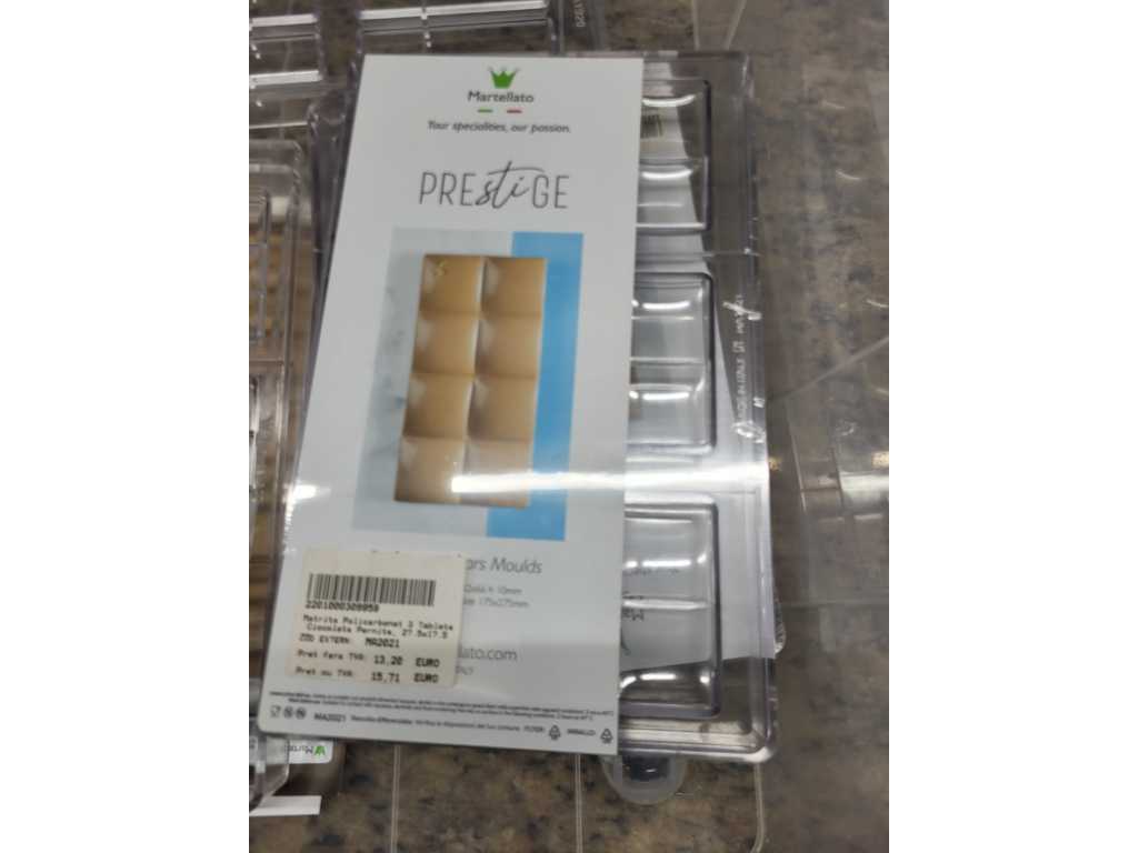 Moulds chocolate tablet (5x)