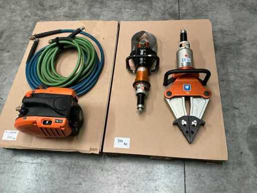 Holmatro Komplete kit hydraulisch gereedschap