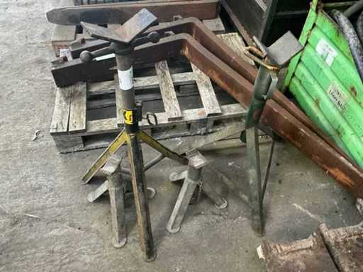 Divers supports d’essieu (4x)