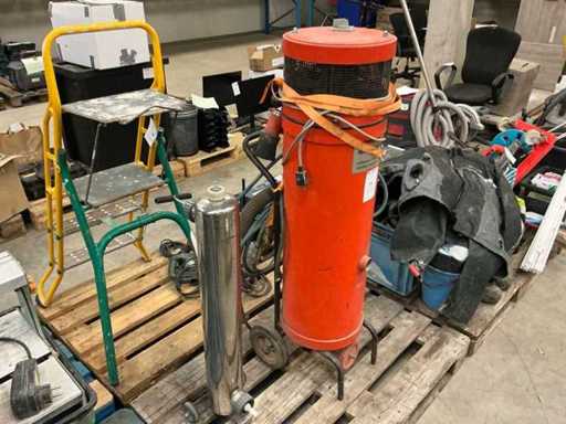 Industrial Clean Bladt TS 450 Mobiele straalketel