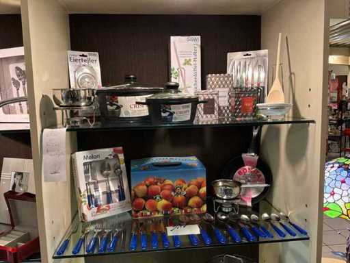 Cutlery and cooking pots