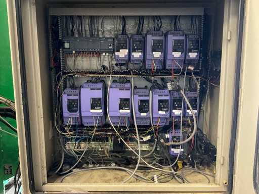 (c) Invertek Optidrive Central frequency control box