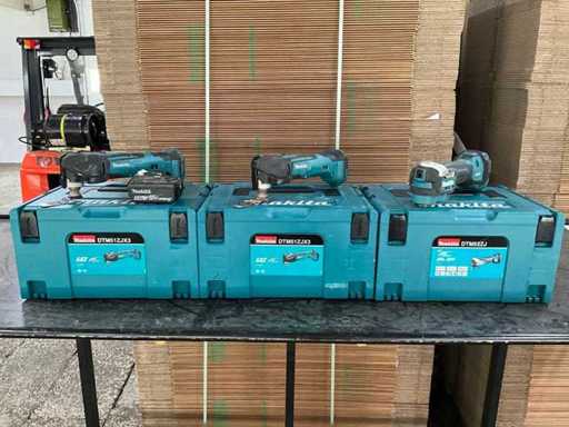 Makita DTM51/DTM52 Multi-tool (3x)