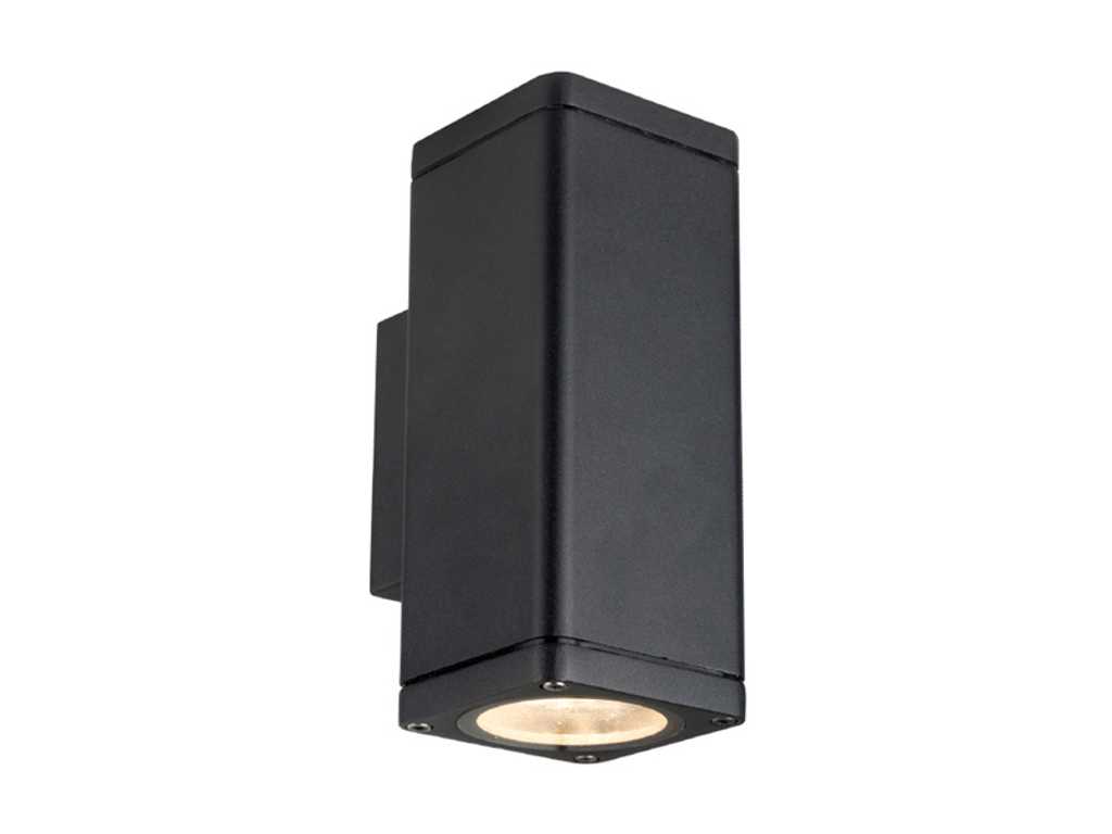 8-x-wandlamp-rechthoekig-gu10-duo-fitting-zand-zwart-waterdicht
