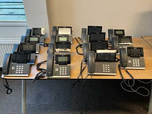 Yealink SIP-T56A/SIP-T54W Voip phone (15x)