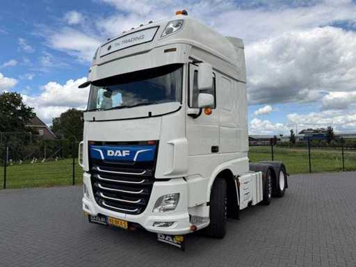 DAF - XF 480 FTG 6x2/4 - 2018  - Vrachtwagen - Smart tacho - Gestuurde voorloper - NL truck - 48-BKX-5