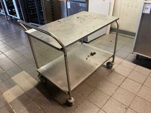 Tramway de service en acier inoxydable