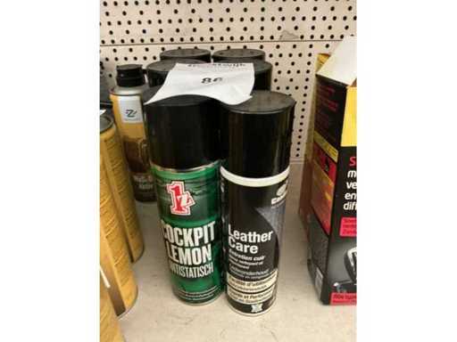 Sprühdosen-Wartungsprodukt, Cockpit, Leder usw. (6x)