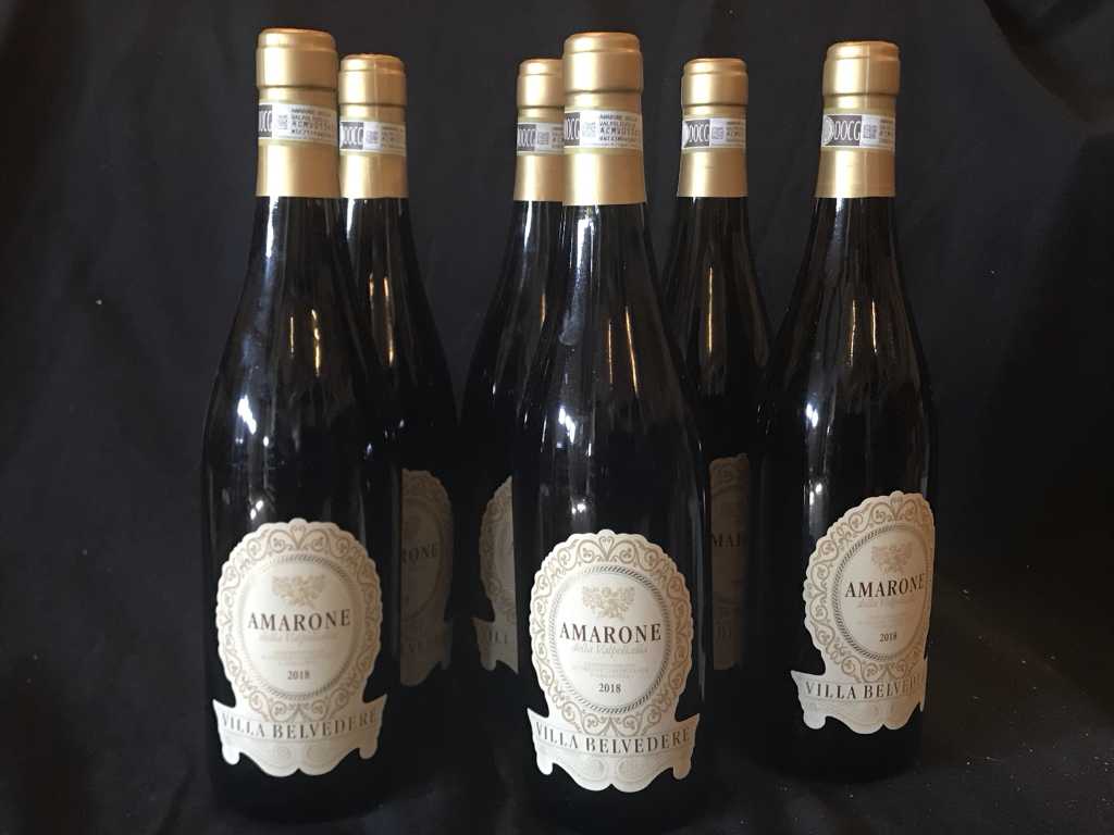 2018 Amarone Villa Belvedere Rode wijn (6x)