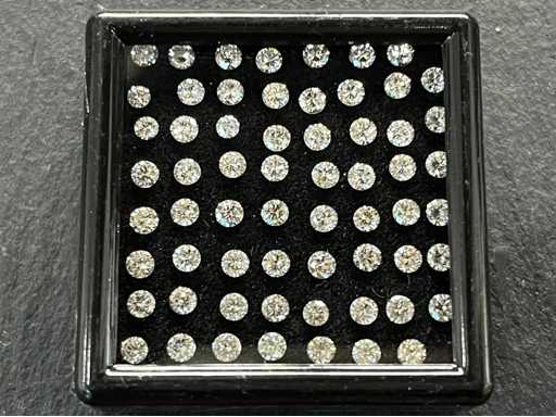 Diamant 5.00 carat echte natuurlijke briljant geslepen diamant