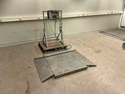 Toledo RVS Vloerweegschaal