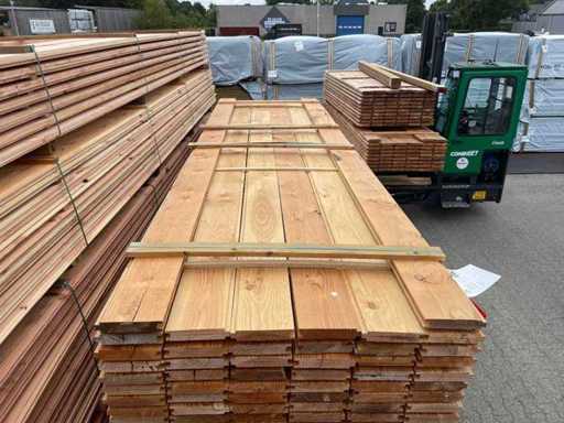 Douglas Rebate/Lemn de lemn 4000x190x18mm (136x)