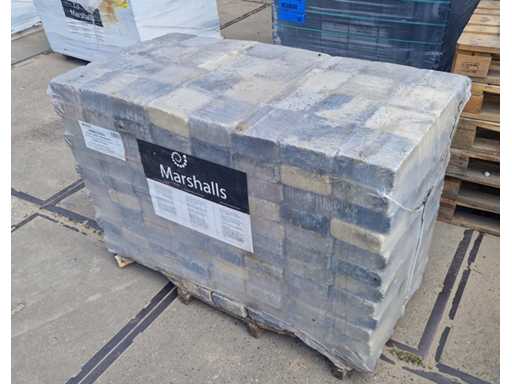 Betonblöcke für den Garten (ca. 51,84 m²)