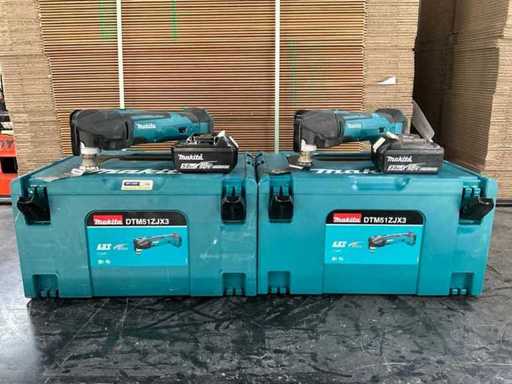 Makita DTM51 Multi-tool (2x)