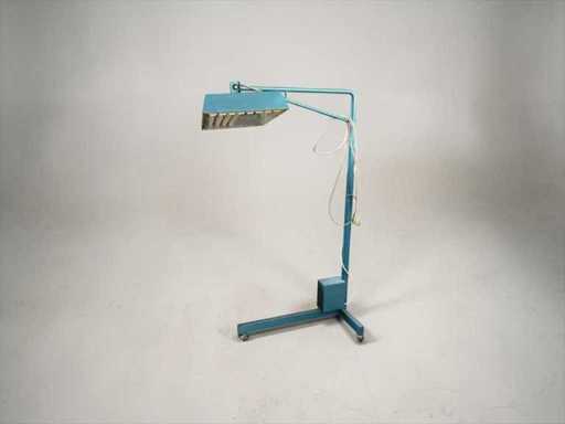 An industrial lamp