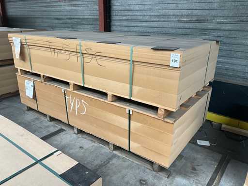 Placă de ușă Homanit HDF (244x)