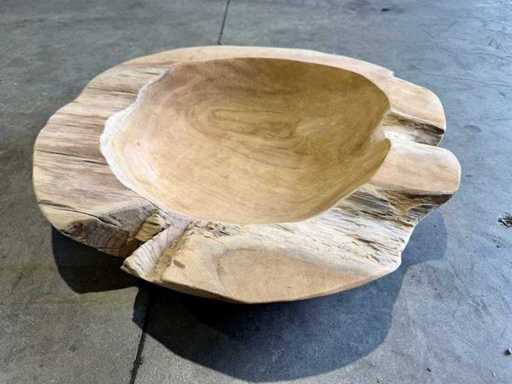 Ciotola di teak 60 cm