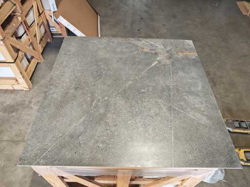Roca Rupestre Grey Matte Floor Tile 119.5x119.5 cm 91.2 m²