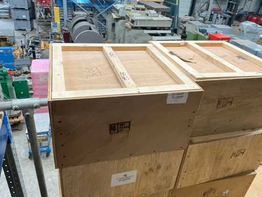 Houten transportkist (10x)