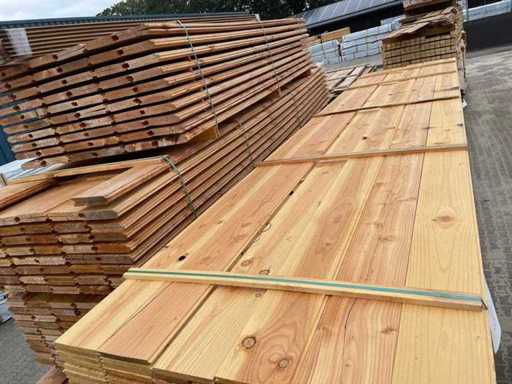 Limbă și canelură Douglas 5000x185x18mm (113x)