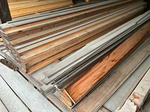 Varie assi e listelli di legno (125x)