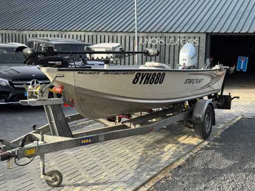 2025 Starcraft Patriot 16 Tiller Roofvisboot visboot