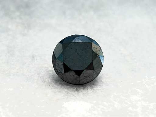 Diamant 4.81 carat echte natuurlijke zwarte diamant