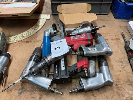 Varias herramientas neumáticas (8x)