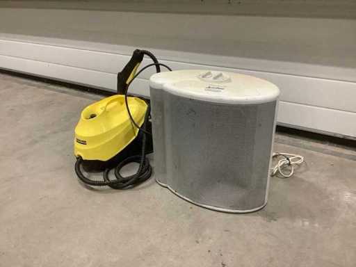 Luchtdroger en Stoommachine