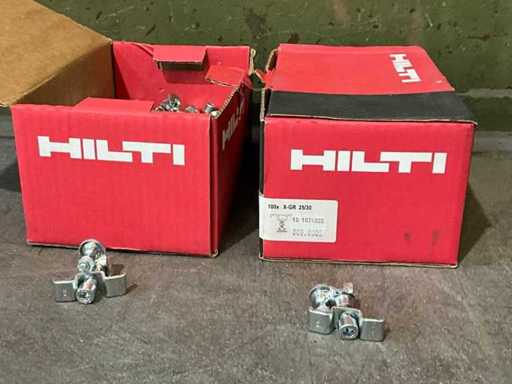 Hilti X GR 25/30 Kühlergrillklammer mit Nagel (150x)